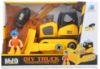 Picture of Practicool Toy Truck Digger Excavator Construction Vehicle STEM Learning Toy Age 3+ yrs Old